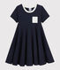 Girls' Short-Sleeved Jersey Dress