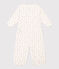 Cotton Jumpsuit/Sleeping Bag MARSHMALLOW white/MULTICO white