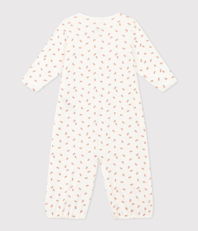 Cotton Jumpsuit/Sleeping Bag MARSHMALLOW white/MULTICO white