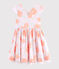 Girls' Formal Dress VIENNE pink/MULTICO white