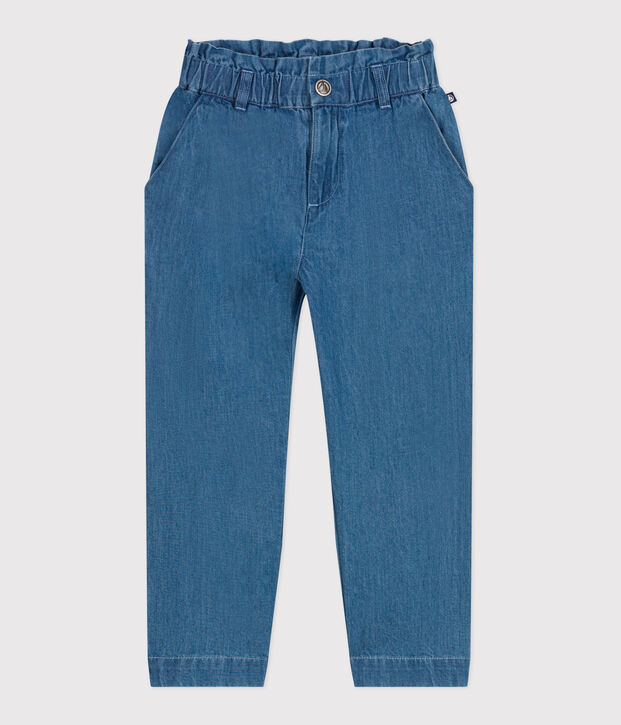 Children's denim trousers blue