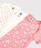 Baby Girls' Springtime Short-Sleeved Bodysuit - 3-Pack variante 1