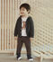 Baby Boys' Houndstooth Tube Knit Trousers CITY black/COCOA brown
