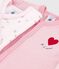 Pack of printed velour pyjamas for babies multicolor