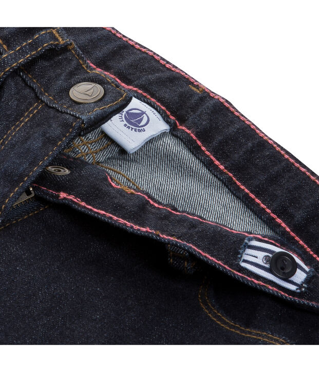 Girls' Denim Trousers Jean blue