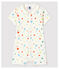 Multicoloured Starry Organic Cotton Playsuit MARSHMALLOW white/MULTICO white