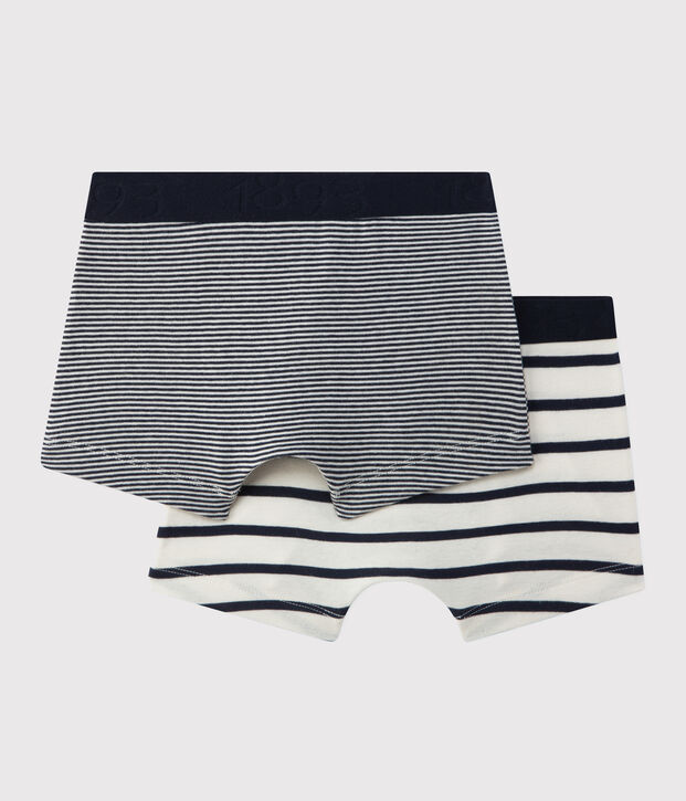 Boys' Striped Boxer Shorts - 2-Pack multicolor