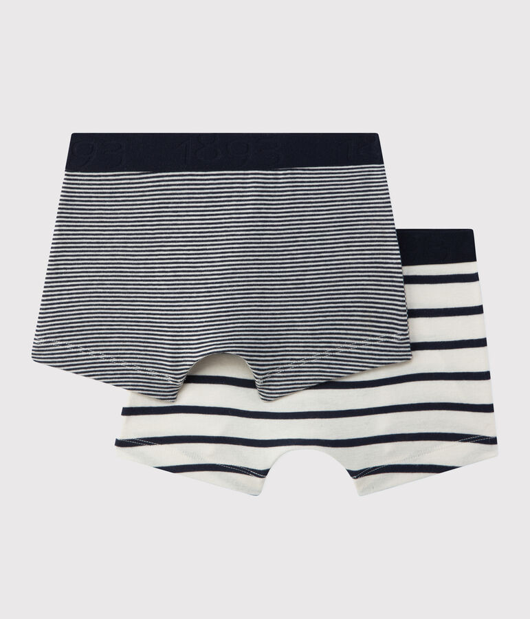Boys' Striped Boxer Shorts - 2-Pack multicolor