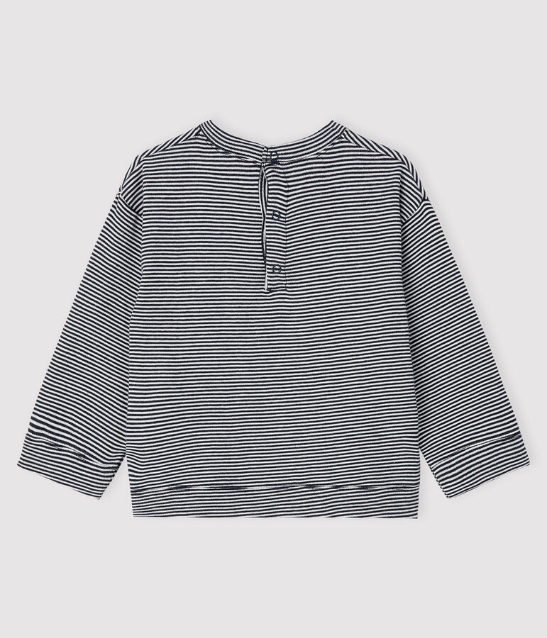 Baby boy's t-shirt blue/white