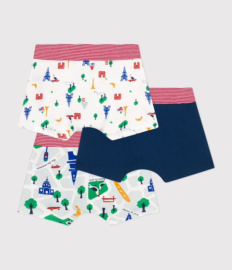 Children's Cotton Paris Boxers - 3-Pack variante 1