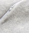 Baby Boys' Velour Sleeping Bag BELUGA grey/MARSHMALLOW white