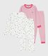 Pack of children's printed cotton pyjamas