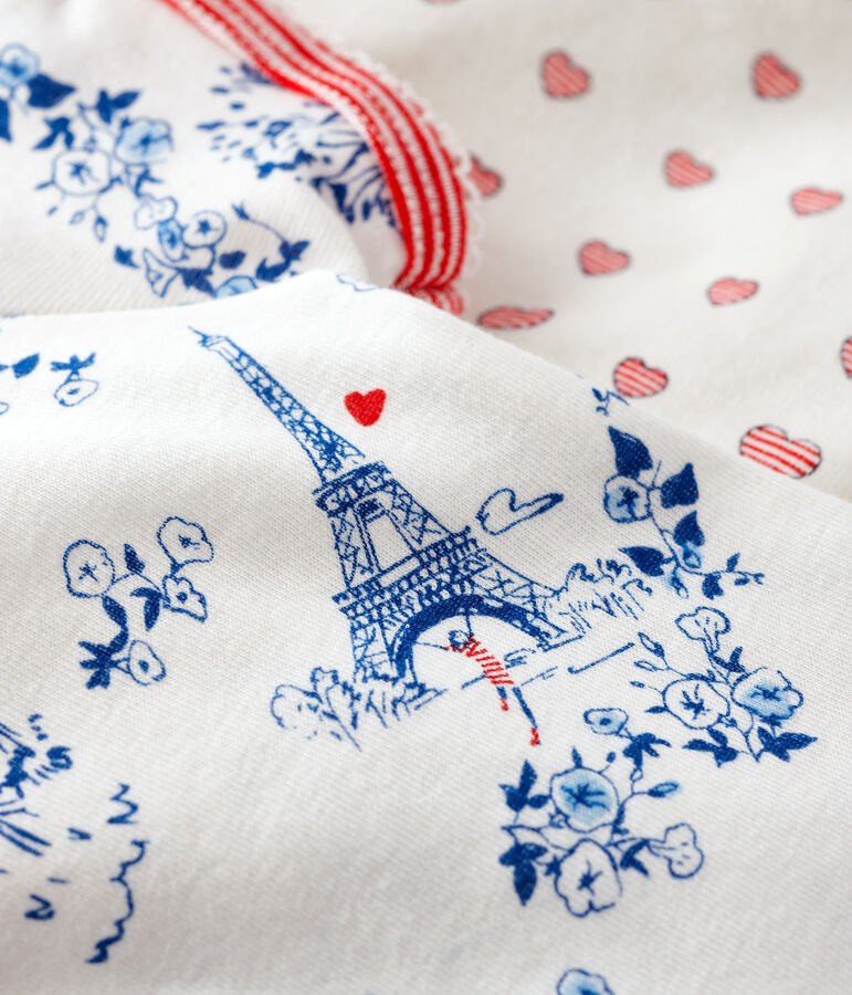 Baby Girls' Ribbed Playsuit - 2-Pack multicolor