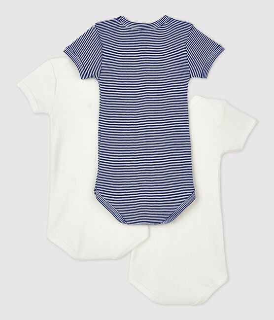 Babies' Paris Themed Short-Sleeved Cotton Bodysuits - 3-Pack variante 1