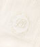 Newborn babies' suitcase in embroidered cotton gauze MARSHMALLOW white