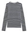 Women's Long-Sleeved Iconic T-Shirt SMOKING blue/BELUGA grey