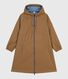 Women's long raincoat in two colours