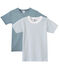 Set of 2 boys' short-sleeved t-shirts LOT white