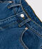 Women's straight denim trousers DENIM MOYEN blue