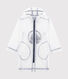 Unisex Children's Long See-Through Waxed Coat