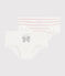 Girls' Glittery Ruffled Knickers - 2-Piece Set variante 1