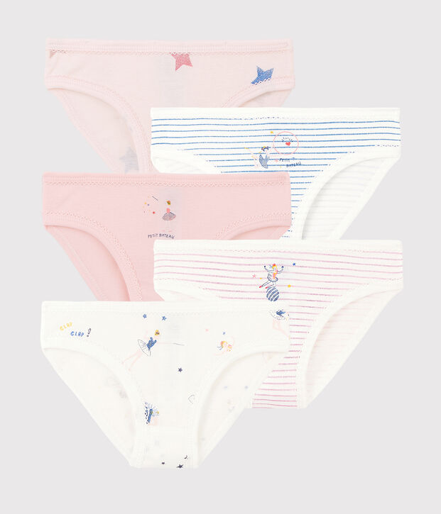 Girls' Fairy Knickers - 5-Piece Set multicolor