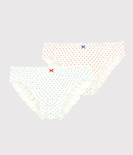 Women's Organic Cotton Frilly Briefs - 2-Pack variante 1