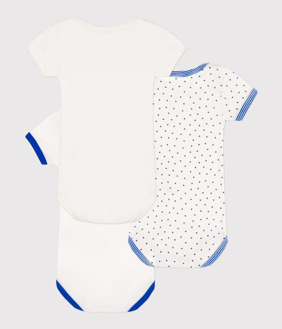 Short-Sleeved Cotton Bodysuits - 3-Pack variante 1
