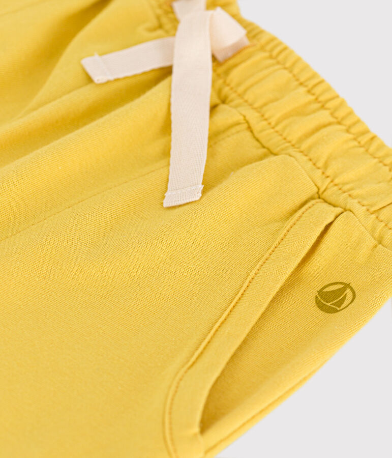 Girl's Cotton Shorts yellow