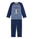 Boy's wolf motif pyjamas