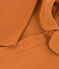 Babies' Long-Sleeved Cotton Bodysuit With Collar ECUREUIL brown