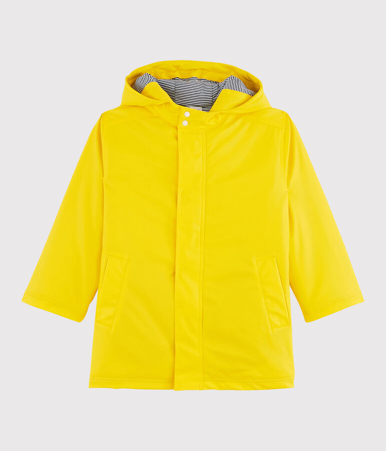 Boys'/Girls' Waterproof puffer jacket yellow