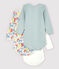 Babies' Colourful Cats Long-sleeved Organic Cotton Bodysuits - 3-Pack variante 1