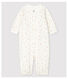 Babies' Cherry Pattern Organic Cotton Jumpsuit/Sleeping Bag