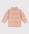 Girls' puffer jacket with fold-out hood VINTAGE /MULTICO