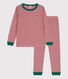 Children's Unisex Pinstriped Cotton Pyjamas