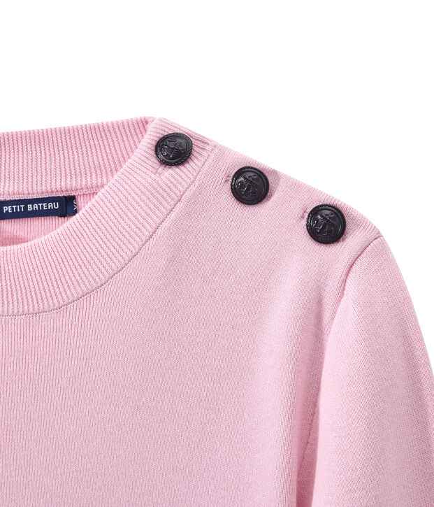 Women's sailor sweater pink