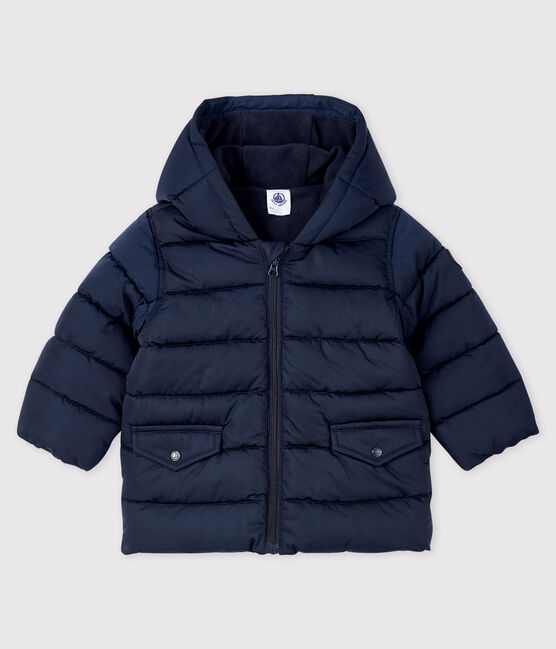 Baby boy's quilted puffer jacket SMOKING blue
