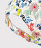 Girls' Flowery Print Cap MARSHMALLOW white/MULTICO white