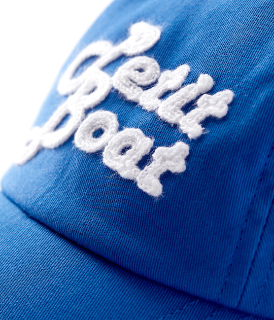 Babies' Embroidered Cap DELFT blue