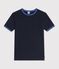 Women's short-sleeved plain cotton T-shirt SMOKING