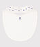 Cotton bib MARSHMALLOW white/NEWBLEU