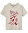 Boys' T-shirt with motif Feta white