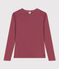 Women's Iconic Cotton Round Neck T-Shirt JUKE BOX brown
