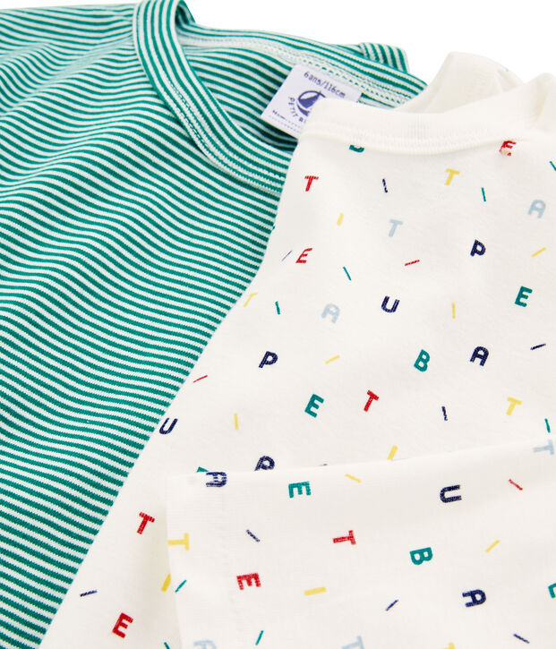 Boys' Long-Sleeved T-Shirt - 2-Piece Set multicolor