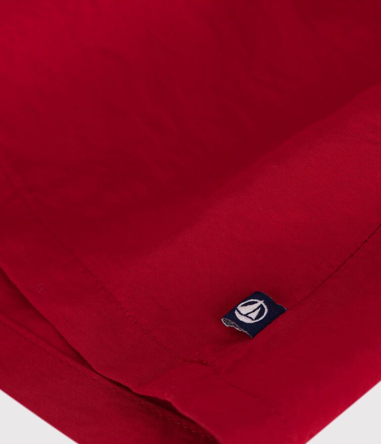 Babies' long-sleeved dress red