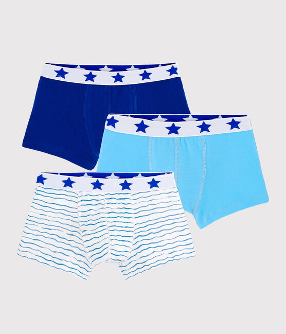 Boys' Ocean Blue Boxer Shorts - 3-Pack variante 1