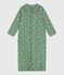 Babies' printed cotton jumpsuit/sleeping bag with a collar SAULE /MULTICO