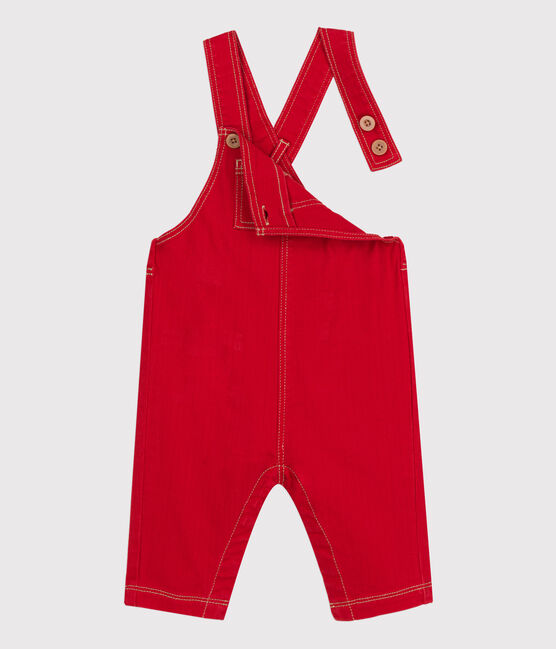 Babies' Long Denim Dungarees STOP