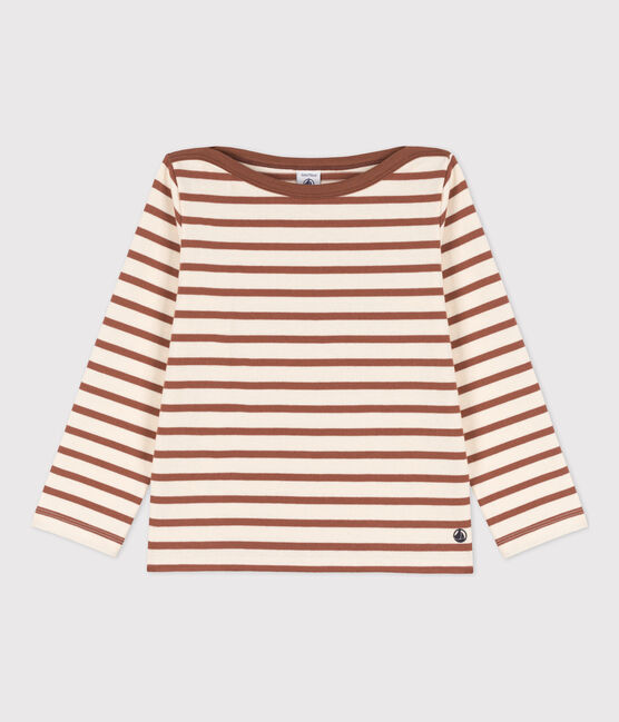 Children's Unisex Breton Top AVALANCHE white/CINA